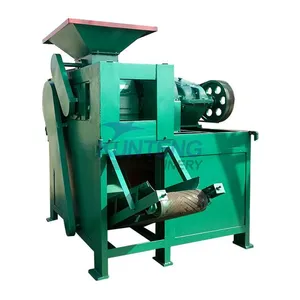 Big Powder Granulated Machine Gypsum Powder Pelletizer Machine Mineral Salt Briquetting Machine EPC thumbnail-1