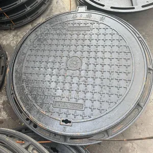 High Quality Jingdong Brand ISO 9001 Certified Round Ductile Iron Manhole Cover Heavy-duty for Road Drainage Customizable thumbnail-4