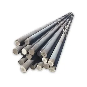 Mild Steel Round Bar Q195 Q235 Hot Rolled Black Surface Diameter 5-300mm Round Rod for Fabrication Works thumbnail-1