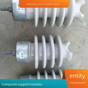 Electric Porcelain Insulator, Tension Insulator, for Overhead Lines, Ceramic, Composite and Glass Insulators, Wholesale Available thumbnail-1