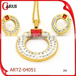 New Round Earring Designs Circle Pendant Fashionable Jewelry thumbnail-1