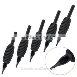 Drop Shipping Black 7RT Disposable Non-slip Tattoo Grip Tube thumbnail-1
