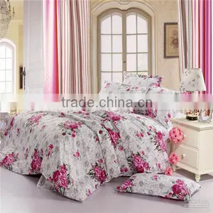 High Quality Home 80gsm 100 Polyester Printed Bedding Fabric thumbnail-1