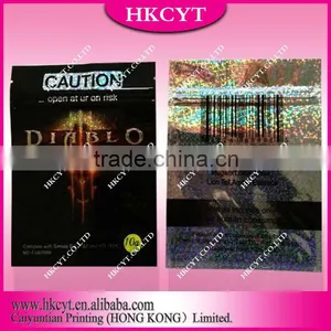 Caution Herbal Incense Bag thumbnail-1