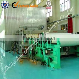 Small Size Waste Paper Recycled Newspaper Machine of Cylinder Vat Type Formation thumbnail-1