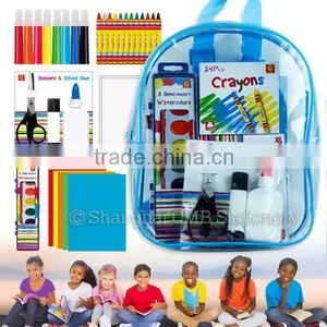 Study Set Pvc Transparent School Bags for Kids thumbnail-1