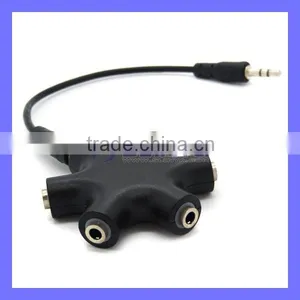 1 To 6 Socket 3.5MM Audio Jack Headphone Splitter Adapter thumbnail-1