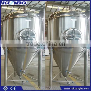 2000L Stainless Steel JACKET Conical Fermenter For Sale thumbnail-1