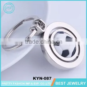 Souvenir 3D Holder Football Shape Key Chains/Soft Metal Key Chain thumbnail-1