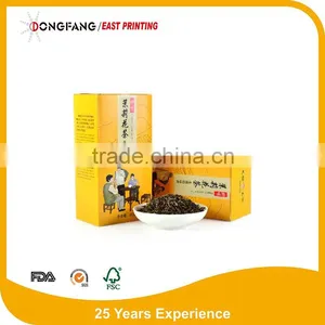 Red Seal Raspberry Leaf Tea Box Paper Tea Boxwith Lamination&stamp thumbnail-2