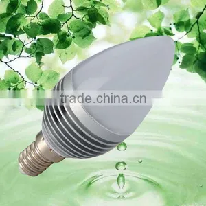 Good Quality Aluminum + PC LED Candle Flame Light Bulbs thumbnail-1