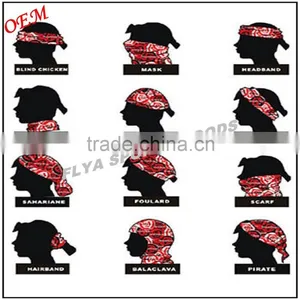 Multifunctional Seamless Tubular Mask Bandana Skull Headwear thumbnail-4