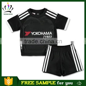 CFC Home Away Blue Black Soccer Jersey for Children thumbnail-3