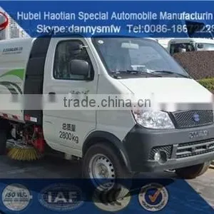 Electric Mini Road Cleaning Car Sweeper Truck for Sale thumbnail-1