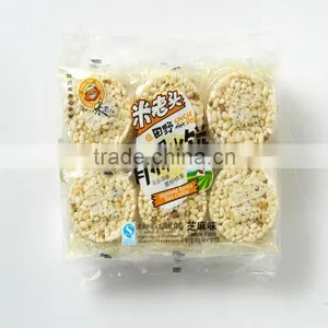 Chinese Traditional Grain Snack 400g Rice Cookies With Highland Barley (sesame Flavor) thumbnail-1