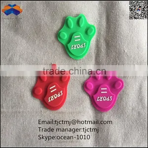 Different Type Fashionable Good Quality Soft Colorful PVC Logo Patch thumbnail-1