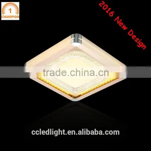 2016 New Design Square Led Ceiling Lights Flush Mounted Fixture Lights for Living Room Bed Room 30WX2 thumbnail-2