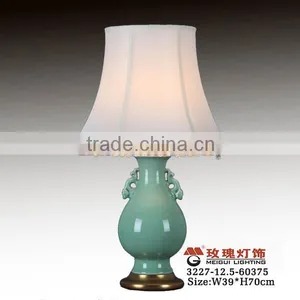Porcelain Green Table Light for Lobby thumbnail-1