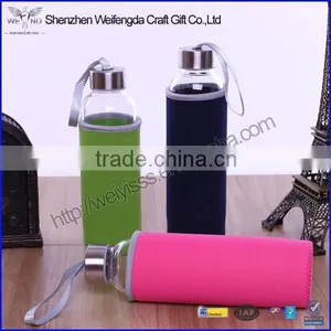 Factory Hot Sell Handmade Fashion Neoprene Cup Holder With Hand Strap thumbnail-1