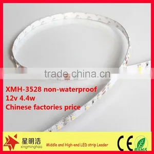 DC 12V/24V SMD 3528 60LEDs/M 4.8 Watt per Meter White PCB With CE/RoHS/LVD 3528 Led Strip thumbnail-5