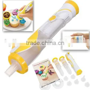 Electric Cake Decorating Pen Battery Operated Frosting Deco Pen Quality Choice thumbnail-2