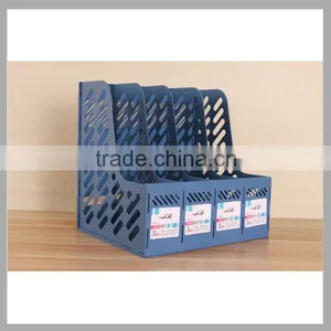 Desktop Organizer Office Box PS Plastic File Rack for Table thumbnail-6