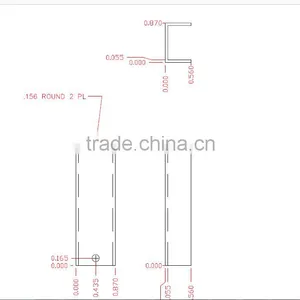 High Quality 6000 Series Grade u Heatsink Rack Aluminum Channel thumbnail-2