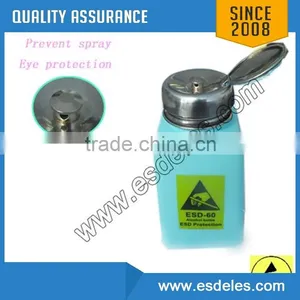 Plastic Pink Esd Alcohol Bottle With Great Price thumbnail-5