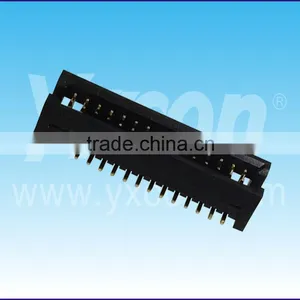 Dongguan Supplier 1.27mm Pitch Vertical SMD Two Rows With Locating Pegs Box Header thumbnail-6