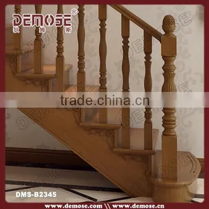 Round Wood Stair Railings/stairs Banisters thumbnail-1