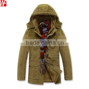 High Quality Mens Winter Jacket Coat Casual Cotton-padded Mens Coat thumbnail-1