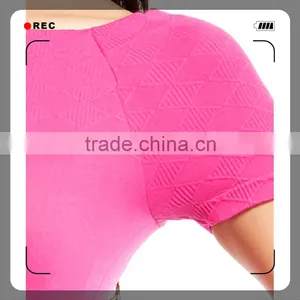 Seamless New Design Raglan Short Sleeve Women T-shirt thumbnail-4