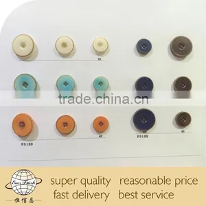 White Color Natural Corozo Button With 4 Holes thumbnail-6