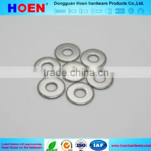 High Strength Hardened High Carbon Steel Zinc Plated Flat Washers thumbnail-1