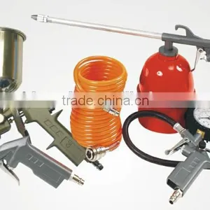 5 pc Air Tool Kit, Air Duster Kit, Spray Gun Kit thumbnail-1