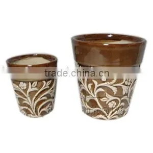 Glazed Ceramic Garden Pot thumbnail-2