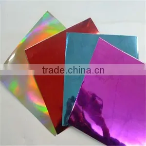 2015 Hot Sale Embossed Metallic Foil Paper for Wrapping and Printing thumbnail-5