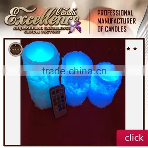 Icecream Flameless Battery Operated Candles With Remote thumbnail-3
