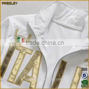 2016 Best Quality Custom Logo 100%polyester Jacket in New Model Wholesale thumbnail-4