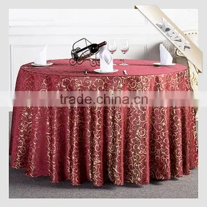 TC-159 Factory Wholesale 100%Polyester Sequin Rosette Table Cloth thumbnail-2