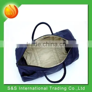 2015 Stylish Navy Blue Polyester Weekend Mens Travel Bag thumbnail-2