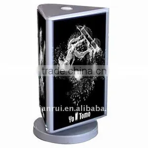 Acrylic Rotating Sign thumbnail-1