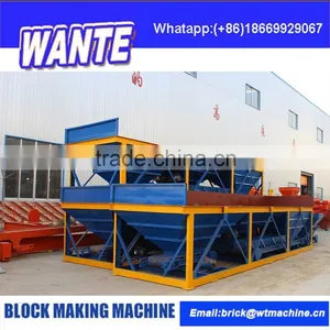 WANTE MACHINERY PLD Concrete Batching Machine/mobile Block Machine/concrete Mixing Plant thumbnail-3