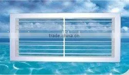 PVC Single Deflection Air Grille, Air Louver thumbnail-1