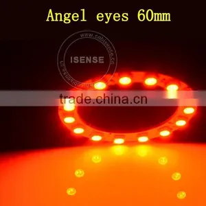 50000 Hours Lifespan Epistar Chips 5050 Smd White PCB 60mm Full Circle Angel Eyes Halo Ring Light Kit thumbnail-1