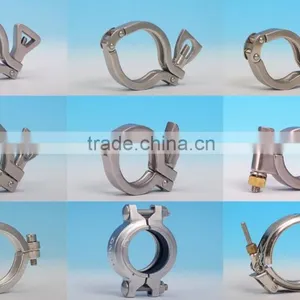 SS304/316 6" Stainless Steel Sanitary Tri Clamp for Ferrules thumbnail-3