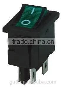CNGAD 6A Electrical Rocker Switch (mini Rocker Switch,250V Boat Switch)(KCD1-104/N) thumbnail-1