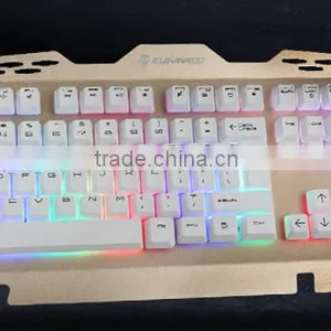 2016 A-bomb Waterproof LED Mechanical Keyboard With Metal Material and ABS thumbnail-4