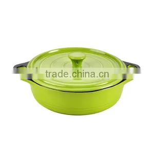 Heat Resistance Ceramic Natural Green Color Casserole thumbnail-4