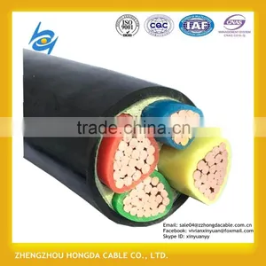 Yjv 0.6/1kv Xlpe Insulated Swa Pvc 4x240mm2 Power Cable With Copper Conductor Supplier's Choice thumbnail-1